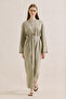Embroidered Comfortable Dress Adaçayi - 2