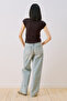 Easy Sleeveless Blouse Brown - 8