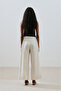 Pants with Chain Ties Stone - 6