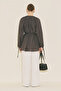 Tunic with Binding Details Brown - 8