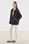 Jacket with Cuff Details Black - 3