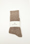 Thick Terry Socks Dusty Brown - 4