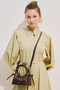 Camila Mini Bow Tie Bag Dark Brown - 2