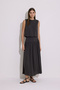 Modal Sleeveless Short Blouse Anthracite - 3