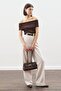 Long Leg Straight Pants Beige - 2