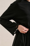 Embroidered Comfortable Dress Black - 7