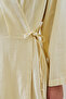 Textured Double-Breasted Closed Dress Yellow - 6