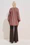 Balon Kol Belted Tunic Gülkurusu - 6