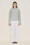 Textured Drapey Blue Blazer - 4