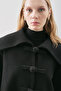 Isabel Kisa Kaşe Jacket Black - 5