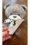 23x17 cm Velvet Beaded Stone Embellished Bear Emblem Sewing Applique - 2