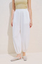 Muslin Balloon Pants White - 5