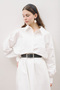 Crop Balon Form Shirt Ecru - 3