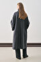 Rai Oversized Coat Dark Blue - 7
