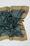 Patterned Medium Size Satin Scarf Merci - 4