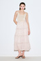 Long Tight Chiffon Skirt Blush - 2