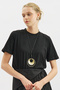 Basic Short Sleeve T-Shirt Black - 4