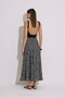 Patterned Flare Skirt Daisy - 6