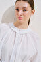 Lace Sleeves Edition Blouse Ecru - 5
