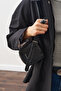 Nour Leather Bag Black - 2