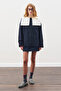 Chunky Oversized Sweater Navy Blue - 3