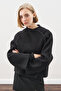 Wool Short Jacket Black - 4