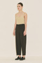 Barrel Fabric Pants Brown - 3