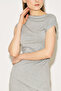 Easy Sleeveless Ruched Blouse Gray Melange - 5
