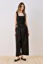 Black envelope closure trousers - 4