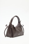 Camila Mini Bow Tie Bag Dark Brown - 7