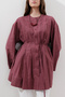 Ribbed Wide Sleeve Tunic Gülkurusu - 3