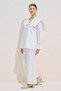 Sailor Collar Striped Shirt Ecru - 7