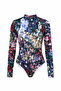 Patterned Surf Swimsuit Color Palette - 5