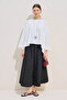 Volume Cape Blazer Ecru - 2