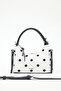 Camila Mini Bow Tote Bag with Polka Dots - 8
