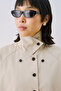 Anna Oversize Trench Coat Sand - 3