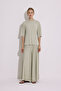 Dropped Shoulder Short Sleeve Blouse Pastel Green - 5