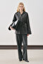Aroa Tie-Up Jacket Anthracite - 2