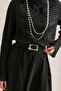 Antique Buckle Belt Black