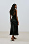 Mi̇la Pi̇celi̇ Fold Skirt Black - 8