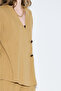 Rustic Buttoned Kimono Safran - 4