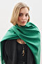 Cashmere Textured Shawl Green - 2