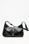 Chunky Buckle Shoulder Bag Black - 4