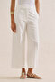 Classic Wide-Leg Short Pants Ecru - 4