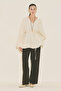 100% Linen Volume Tunic Vanilla - 3
