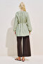 Balon Kol Belted Tunic Çağla - 6