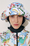 Scarf-Detained Bucket Hat Summer - 6