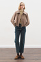 High Neck Body Beige - 4