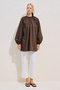 Balon Kol Belted Tunic Brown - 4