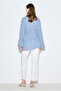 Tie-Dye Textured Tunic Blue - 6